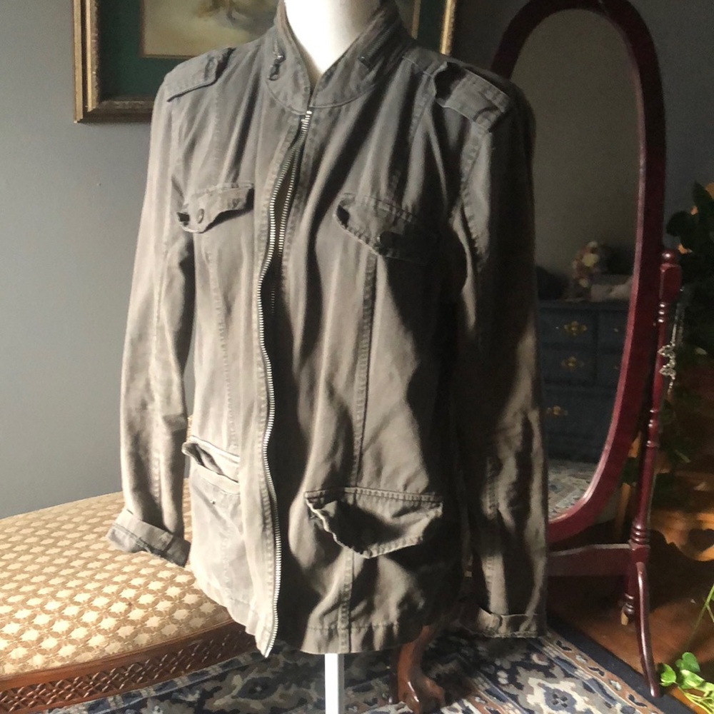 SOLD Jacket utility jacket military jacket size large Maurice’s